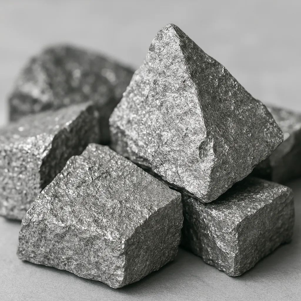 Silver-grey blocks — Ferrosilicon